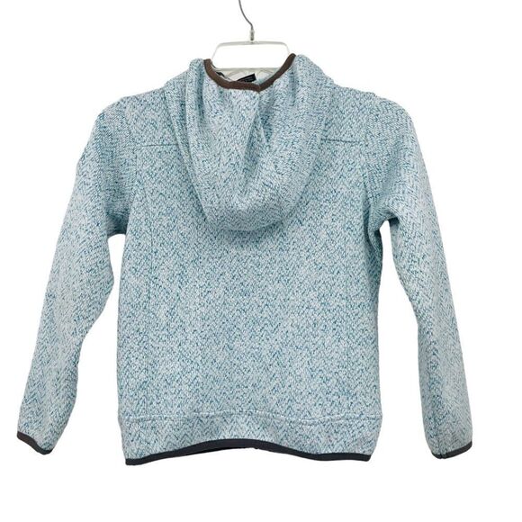 Killtec Tech Series Knit Jacket Full Zip Hooded In Blue Girls Size 10 - Picture 2 of 9